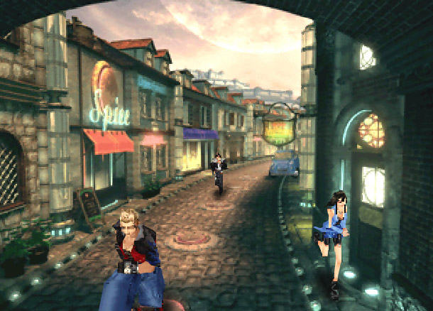 La de azul es Rinoa... (Final Fantasy 8)
